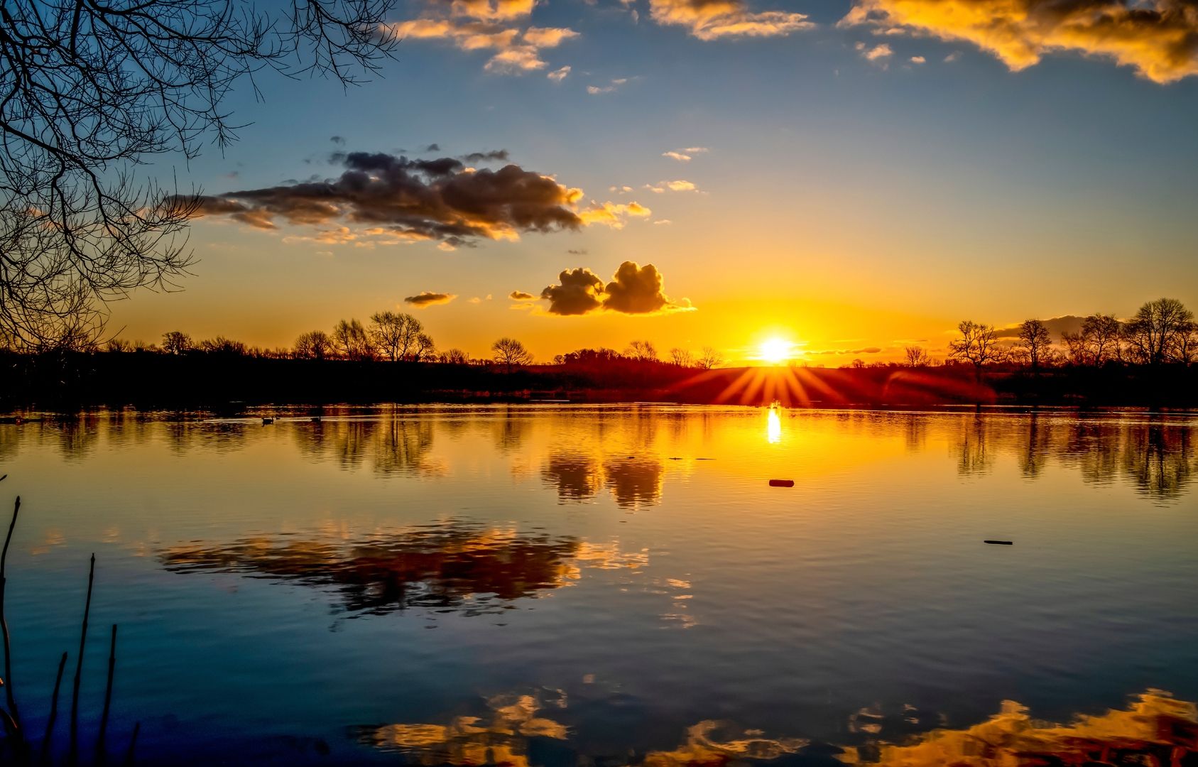 This is an image of a lake